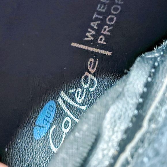 $199 New Aqua Collège Ria Lug Faux Leather Knee High Waterproof Boots - US 9.5 - Picture 5 of 8